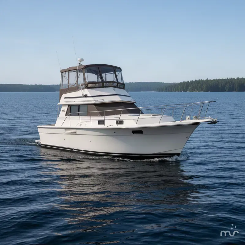 The Image of Carver Yachts 3607 Aft Cabin Motor Yacht 1989 - 0