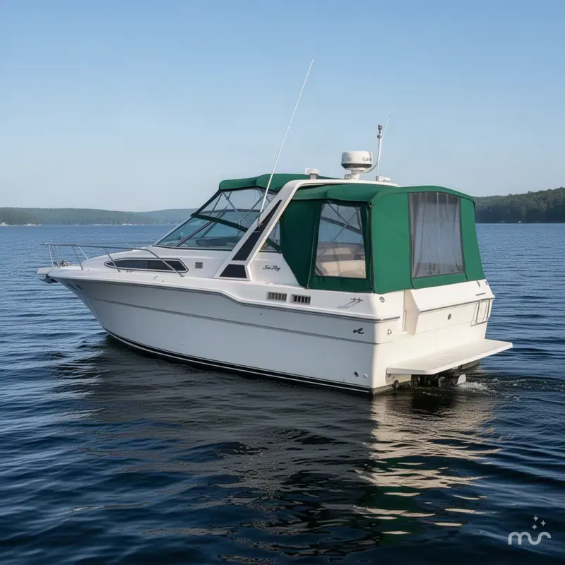 Slide: The Image of Sea Ray 300 Sundancer 1989 - 1