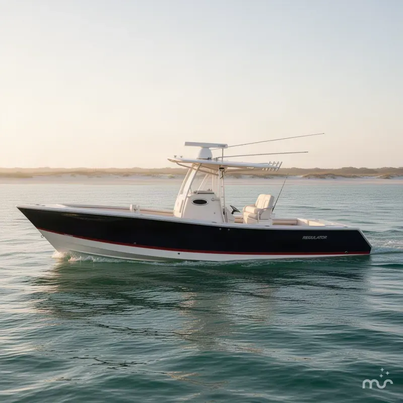 Slide: The Image of Regulator Marine 29 Forward Seating 2010 - 2