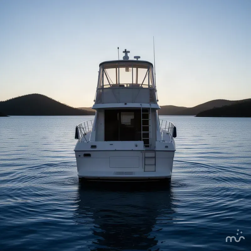 Slide: The Image of Bayliner 3388 Command Bridge Motoryacht 1998 - 1