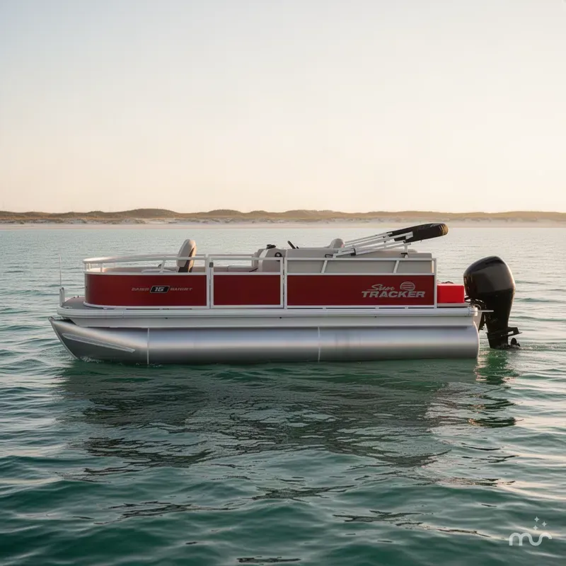 Slide: The Image of Sun Tracker Fishin' Barge 20 DLX 2027 - 1