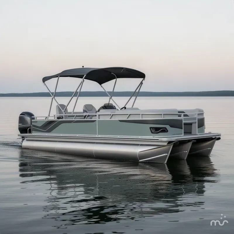 The Image of Avalon Venture 85 23' Rear Fish Triple-Toon 2027 - 0