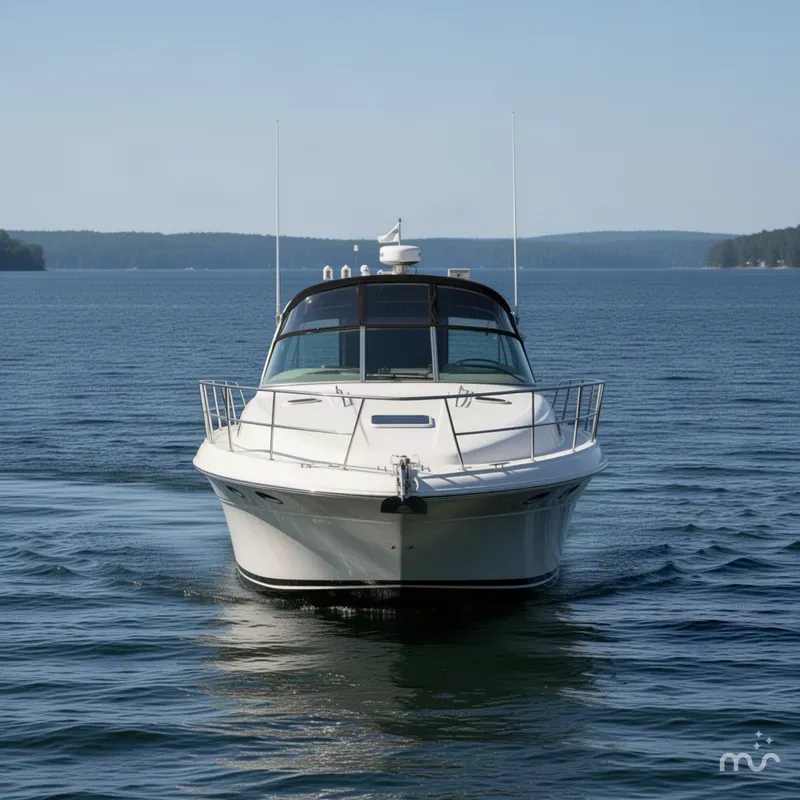 Slide: The Image of Sea Ray 410 Express Cruiser 2000 - 1
