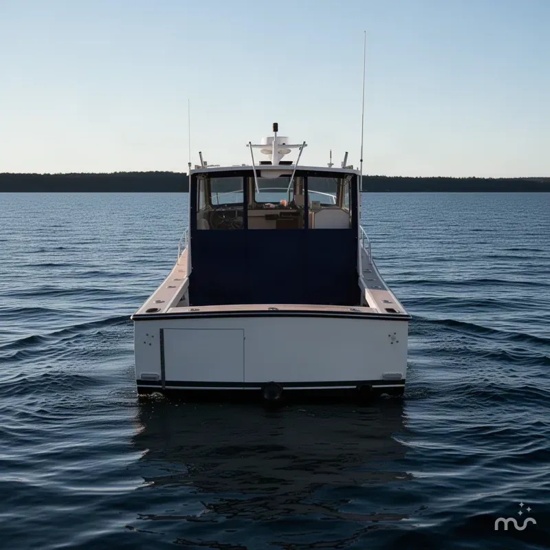 Slide: The Image of General Marine 26 Downeast Cruiser 1997 - 1