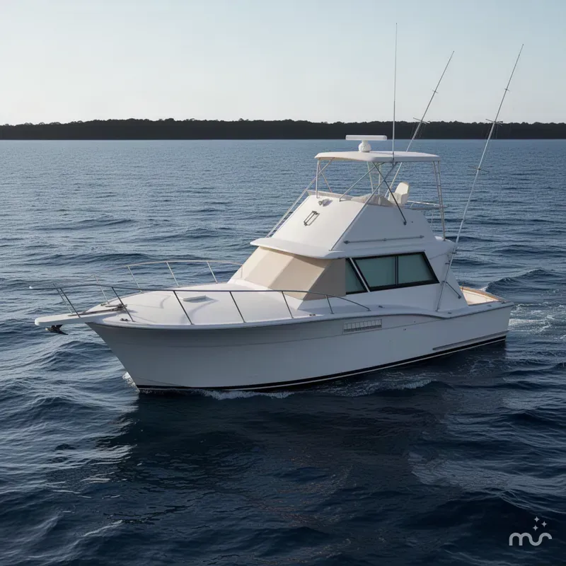 Slide: The Image of Hatteras 38 Convertible 1968 - 1