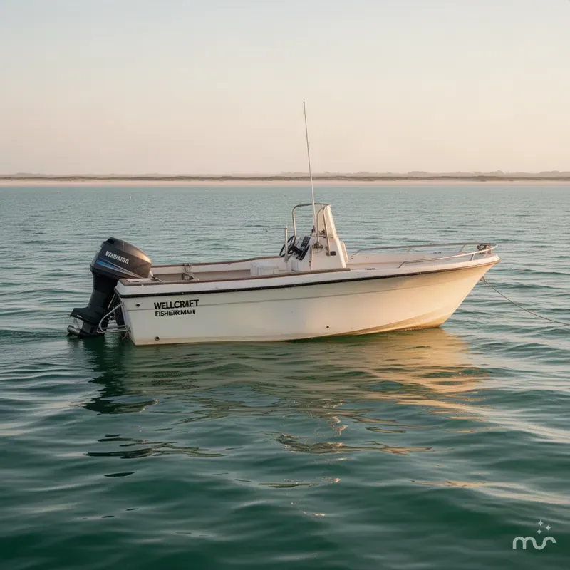 Slide: The Image of Wellcraft 200 Fisherman 1988 - 4