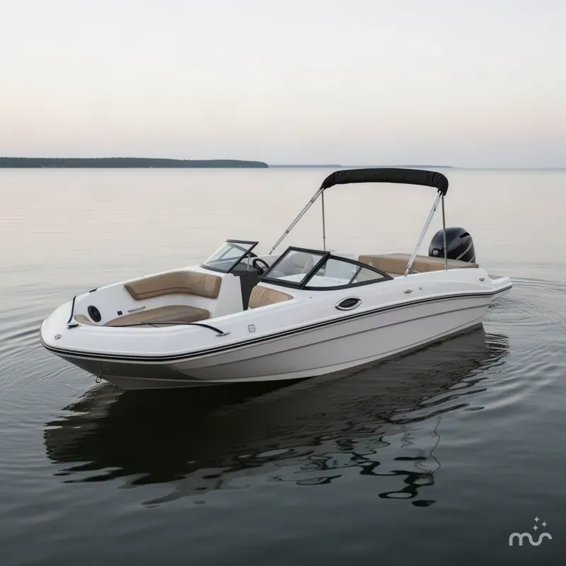 Slide: The Image of Bayliner VR6 Bowrider OB 2025 - 2