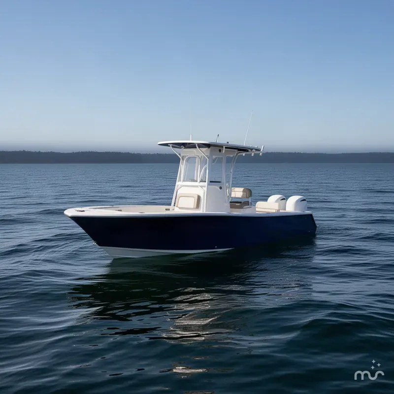 Slide: The Image of Sea Born LX24 Center Console 2024 - 2