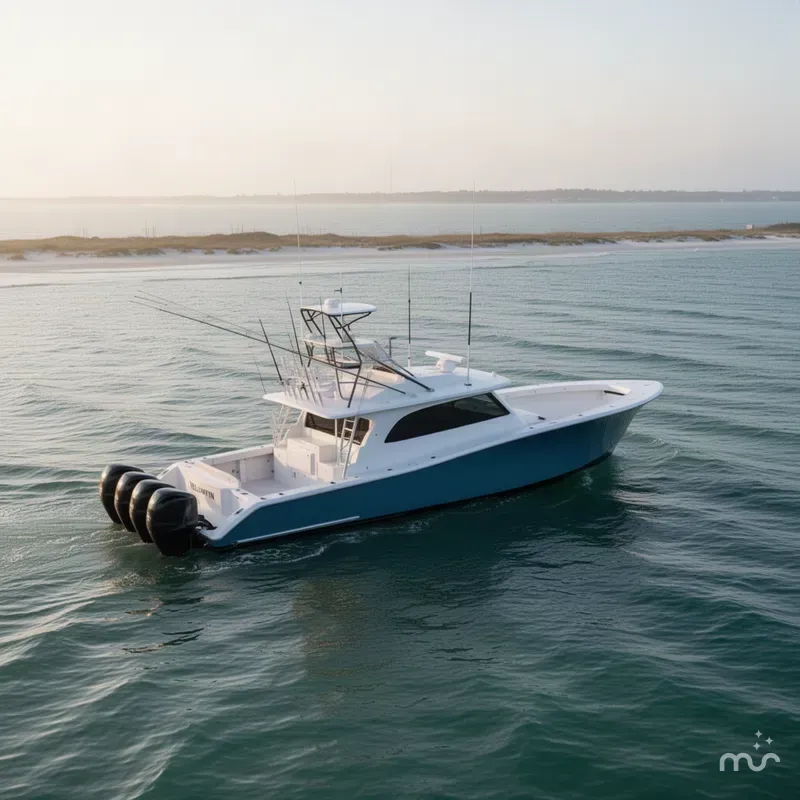 Slide: The Image of Yellowfin 42 Offshore 2025 - 2