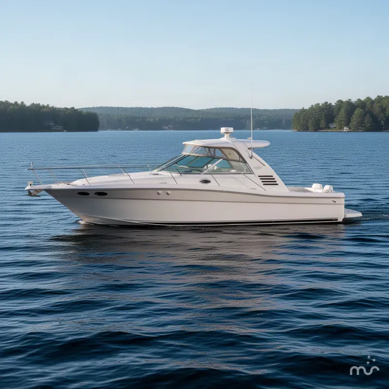 Slide: The Image of Sea Ray 370 Express Cruiser 1999 - 1