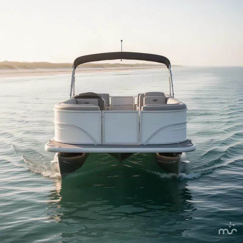The Image of Sun Tracker Party Barge 22 DLX 2027 - 1