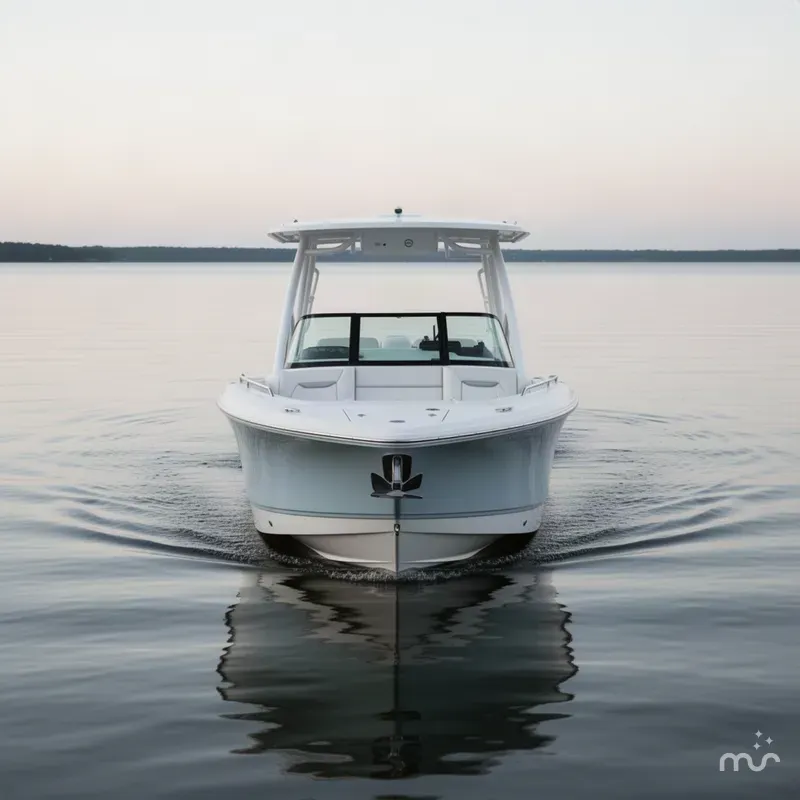 Slide: The Image of Robalo Dual Console R257 Arriving Mid Septembe 2027 - 1