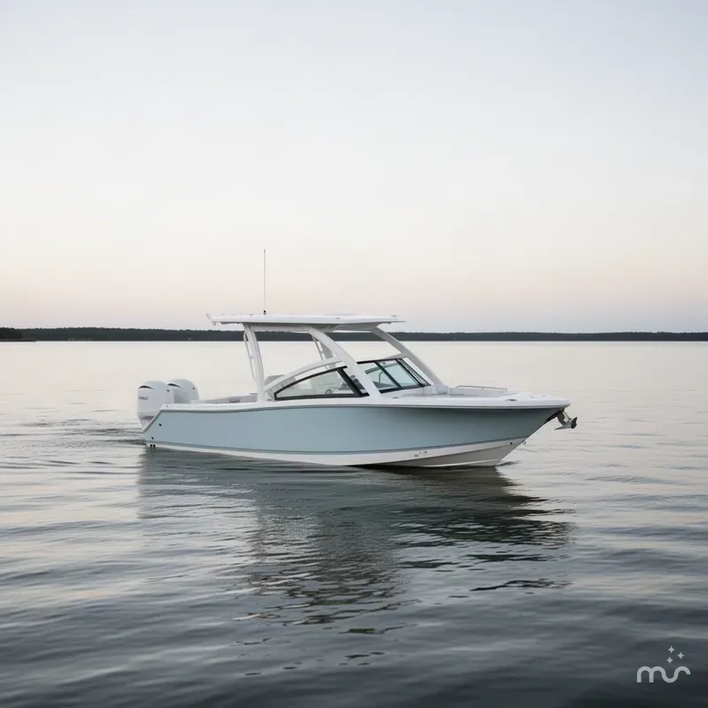Slide: The Image of Robalo Dual Console R257 Arriving Mid Septembe 2027 - 2