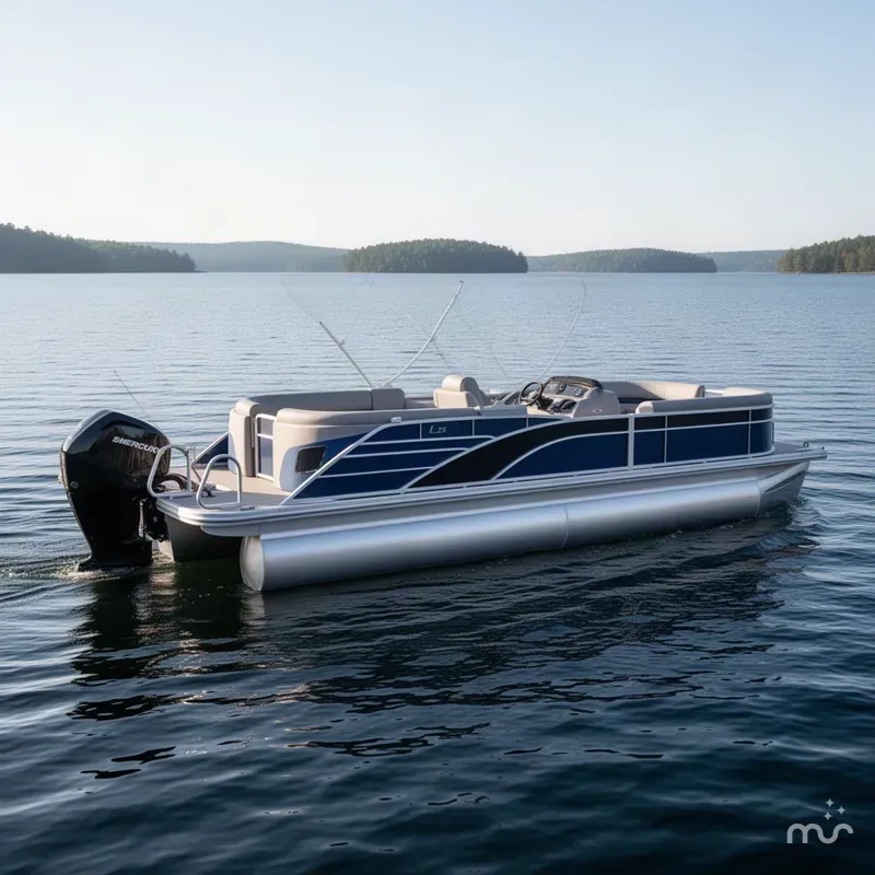 The Image of Bennington L 25 Quad Bench Bowrider 2025 - 0