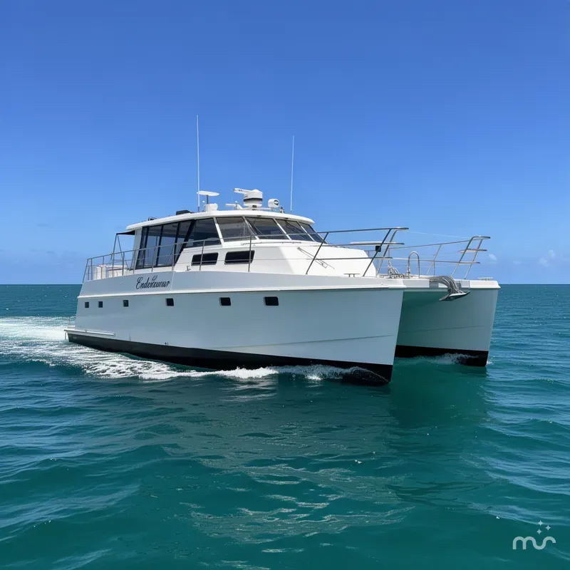 The Image of Endeavour Trawler Cat 2003 - 0