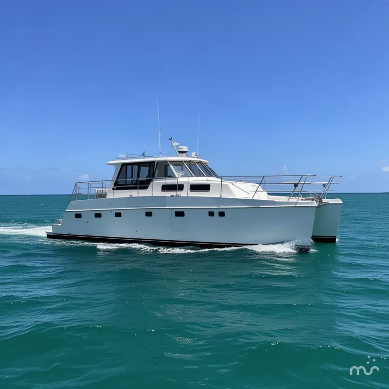 Slide: The Image of Endeavour Trawler Cat 2003 - 2