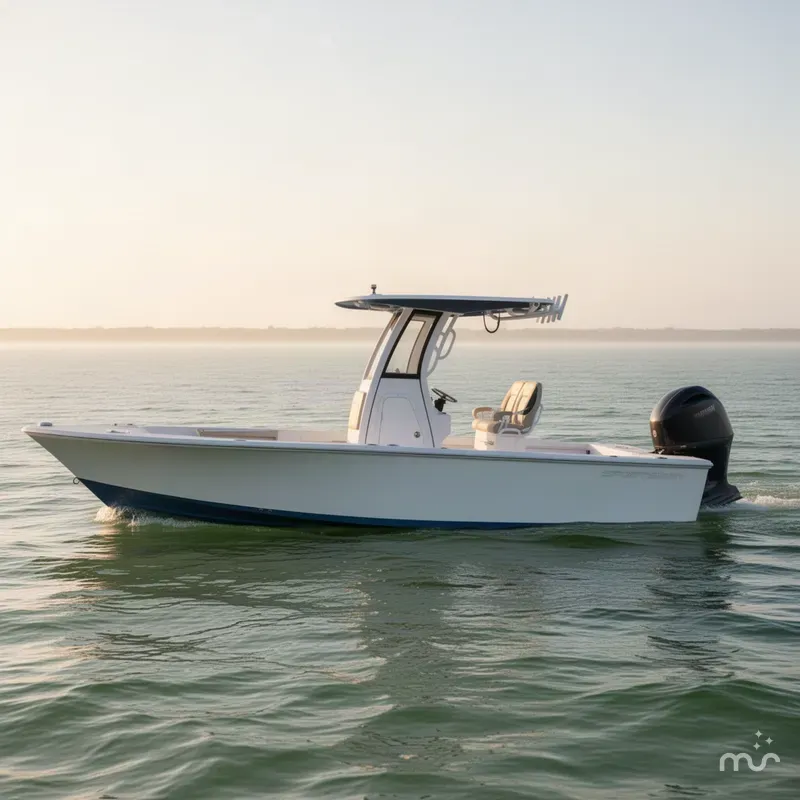 Slide: The Image of Sportsman Masters 227 Bay Boat 2027 - 2