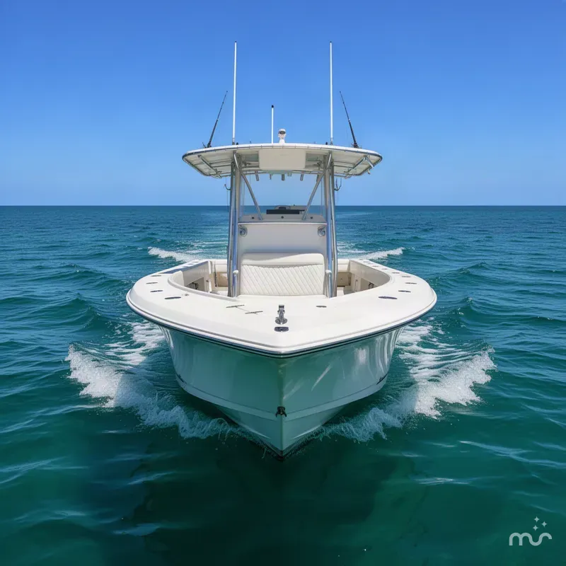 Slide: The Image of Venture 34 Center Console 1997 - 3