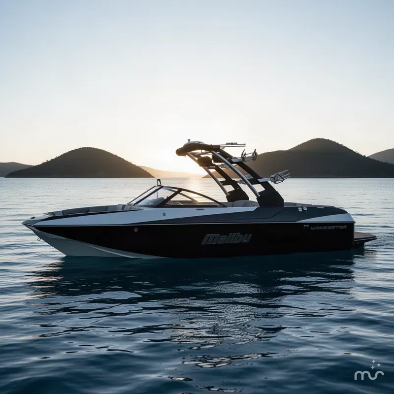 Slide: The Image of Malibu Wakesetter 21 MLX 2018 - 2