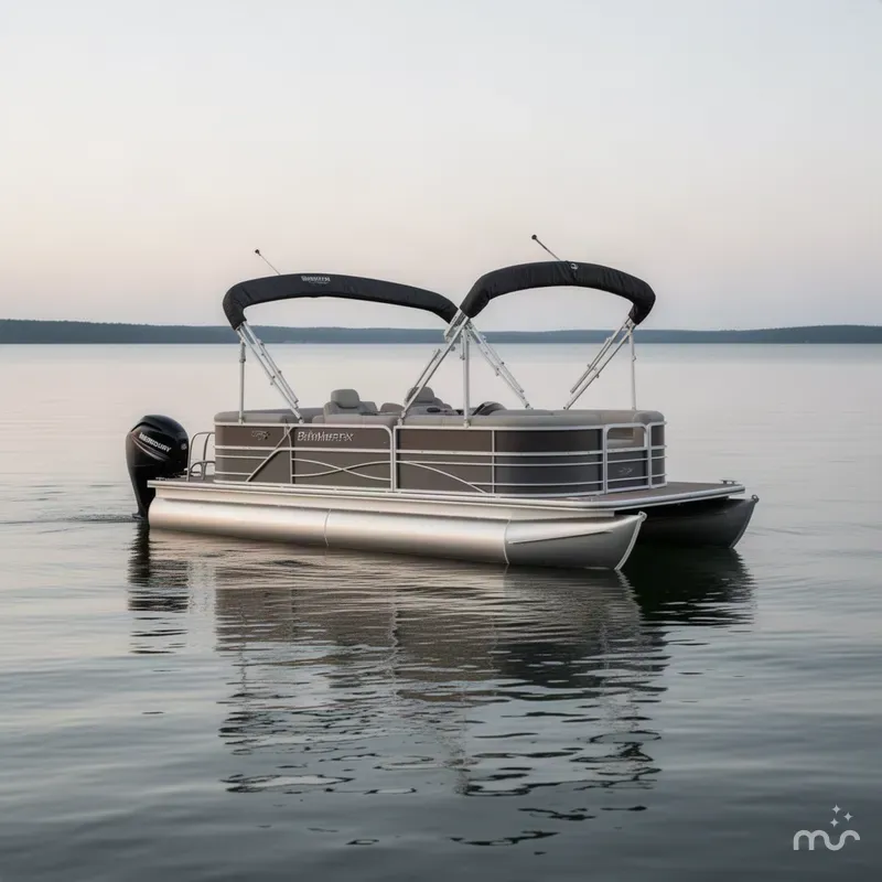 Slide: The Image of Berkshire 23RFX Pontoon 2018 - 1