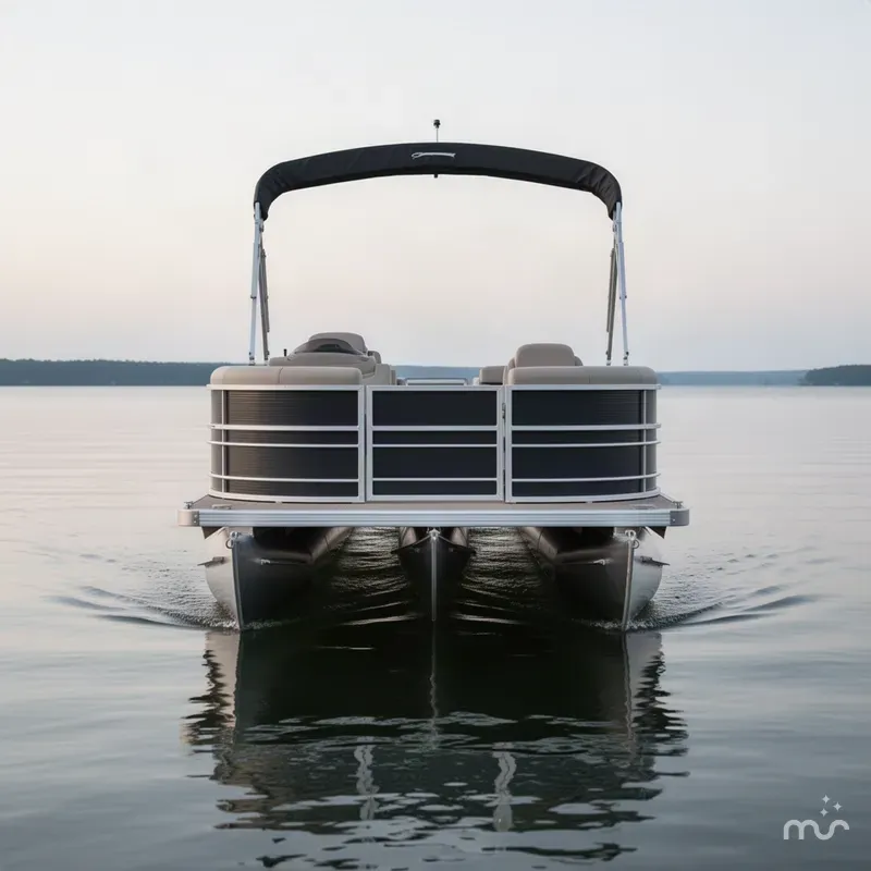 Slide: The Image of Berkshire 23RFX Pontoon 2018 - 2
