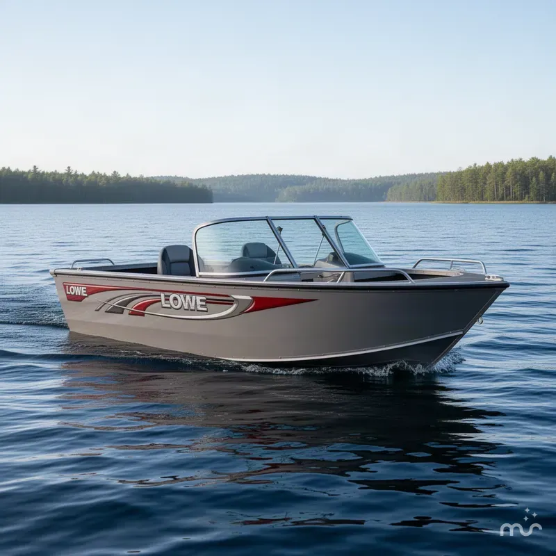 Slide: The Image of Lowe 175 Fish N Ski 2010 - 1