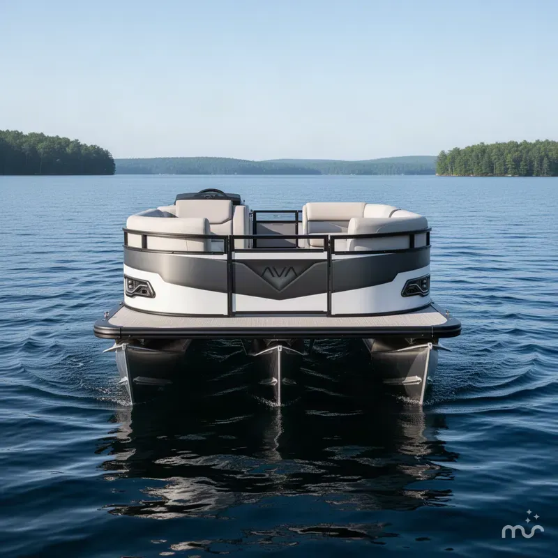 Slide: The Image of Avalon Venture 85 Versatile Rear Bench - 25' 2027 - 1