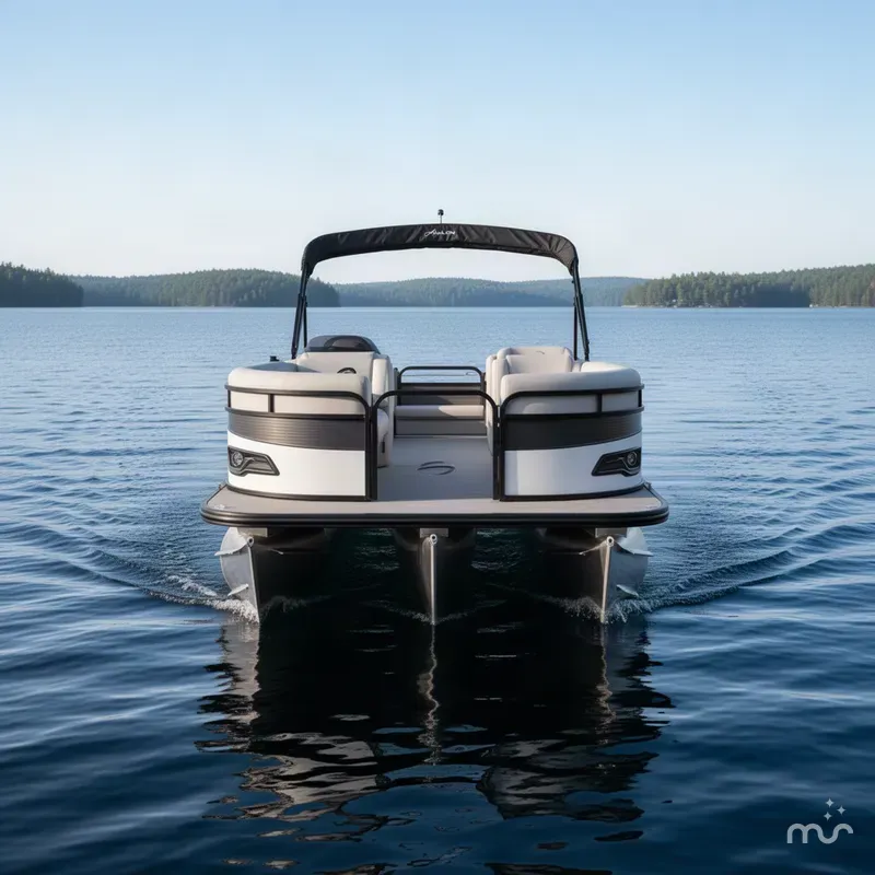Slide: The Image of Avalon Venture 85 Versatile Rear Bench - 25' 2027 - 2
