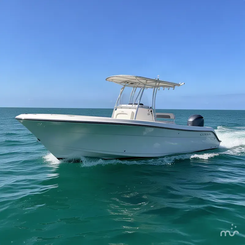 Slide: The Image of Cobia 237 Center Console 2024 - 2