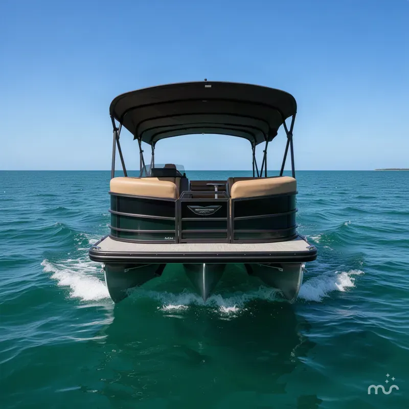 Slide: The Image of Bennington 24 M Fish and Cruise 2027 - 2