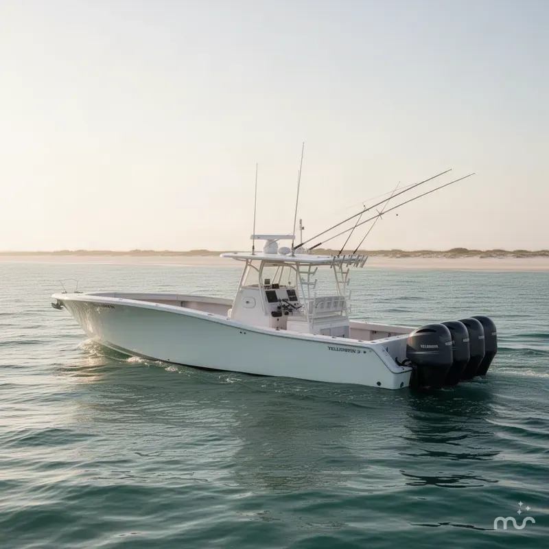 Slide: The Image of Yellowfin 36 Offshore 2006 - 2