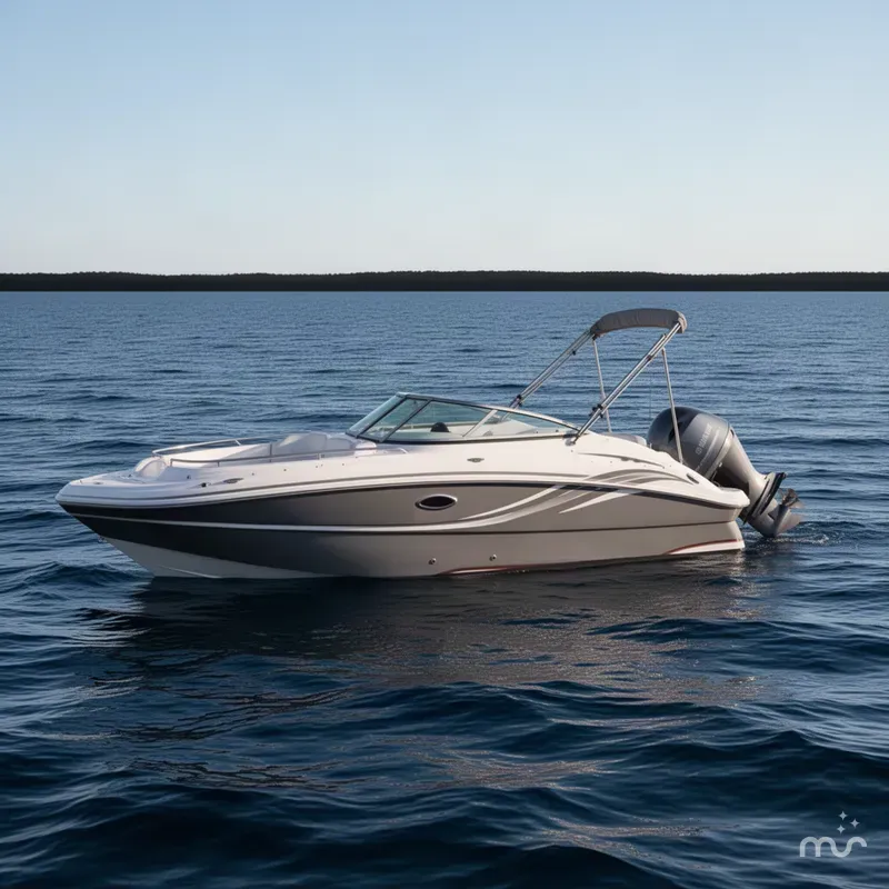 Slide: The Image of Hurricane SunDeck Sport 220 OB 2013 - 1