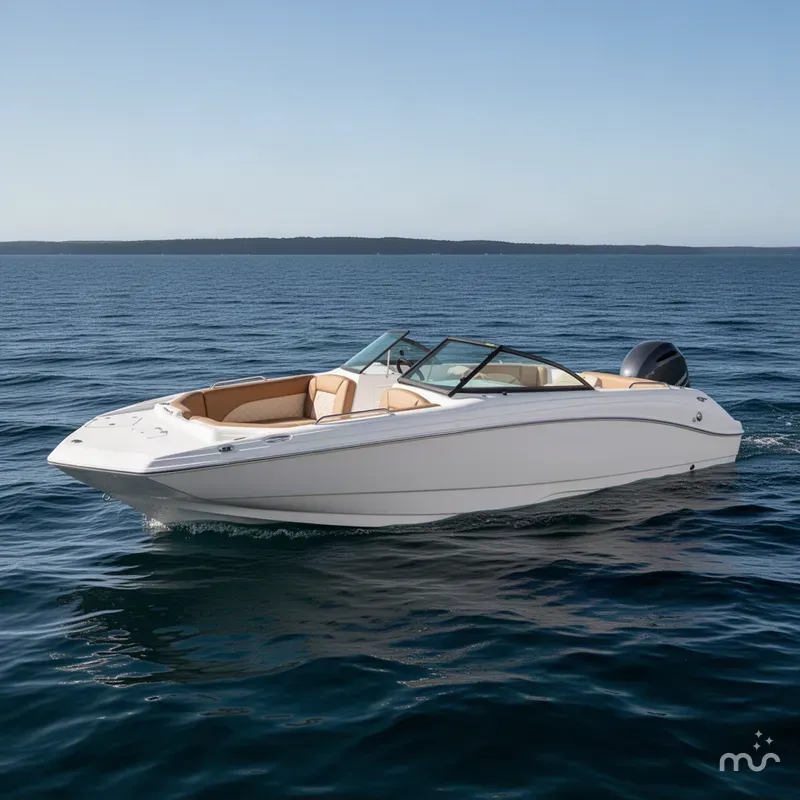 Slide: The Image of NauticStar 223 DC Deck 2025 - 2
