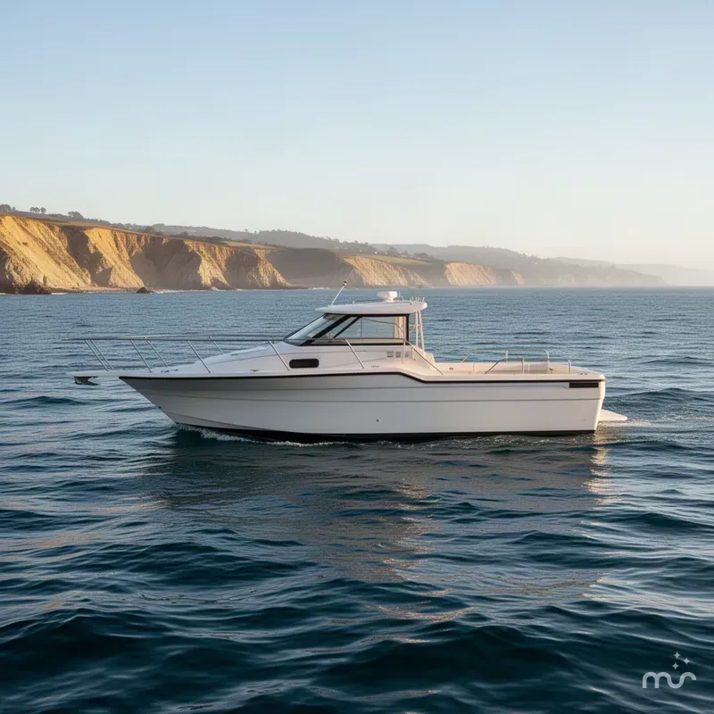 Slide: The Image of Bayliner 2302 Trophy Walkaround 1995 - 1