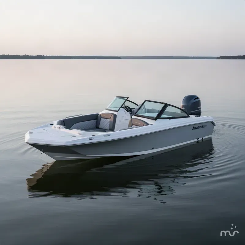 Slide: The Image of NauticStar 223 DC Deck 2025 - 2