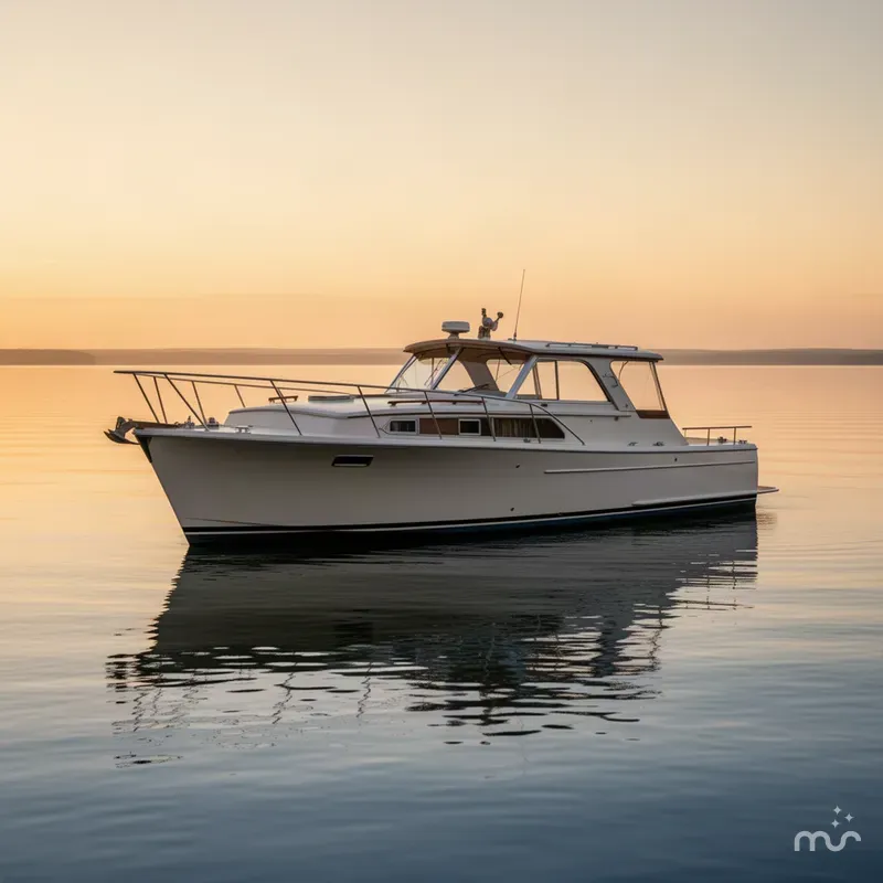 Slide: The Image of Chris-Craft 38 Commander 1971 - 2