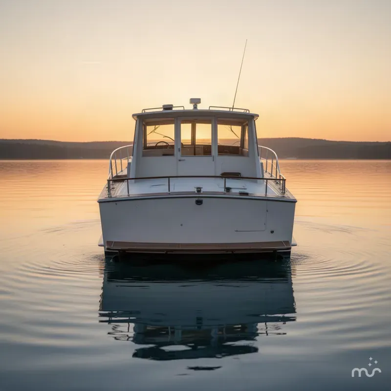 Slide: The Image of Chris-Craft 38 Commander 1971 - 3