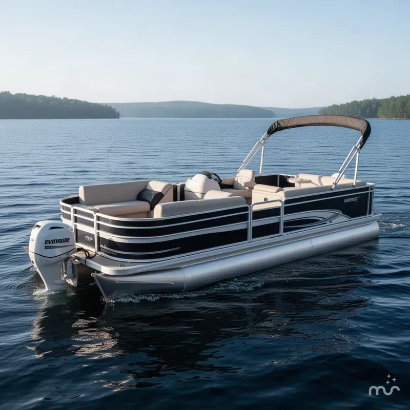 Slide: The Image of Weeres 220 Cadet Cruise & 90HP Evinrude ETec 2016 - 1