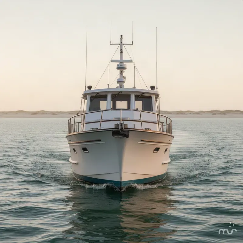 Slide: The Image of Marine Trader 48 Trawler 1981 - 2