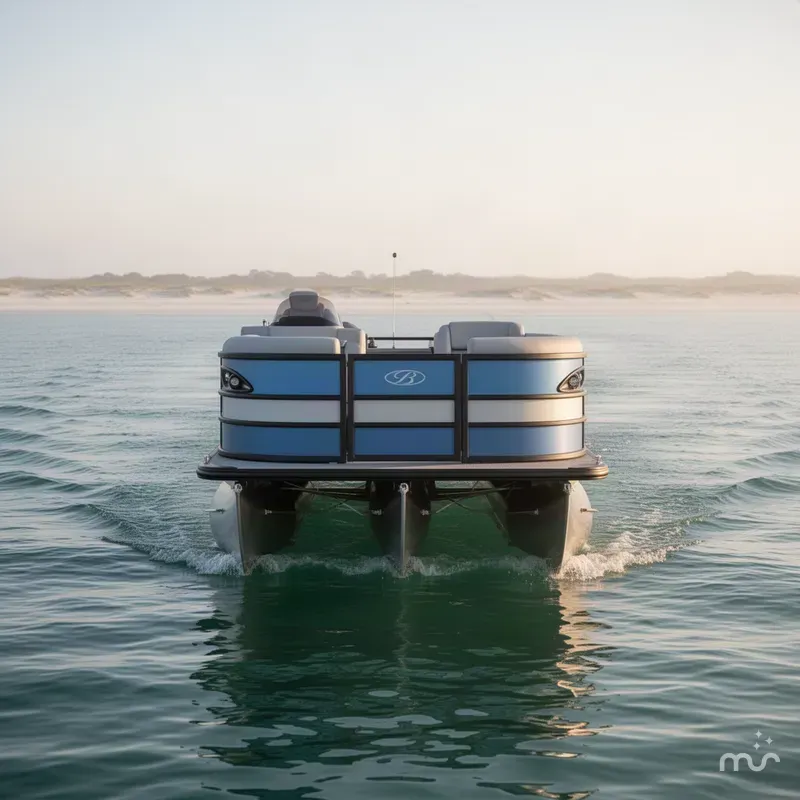 Slide: The Image of Bentley Pontoons Legacy 243 Swingback 2027 - 1