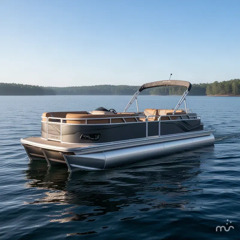 Slide: The Image of Avalon venture 85 cruise rear bench 25 2027 - 2