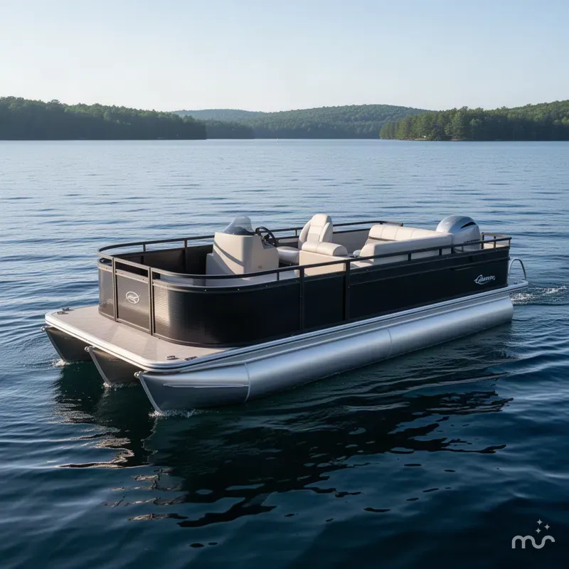 Slide: The Image of Apex Marine Qwest L818 Fish &60HP Honda 4Stroke 2023 - 1