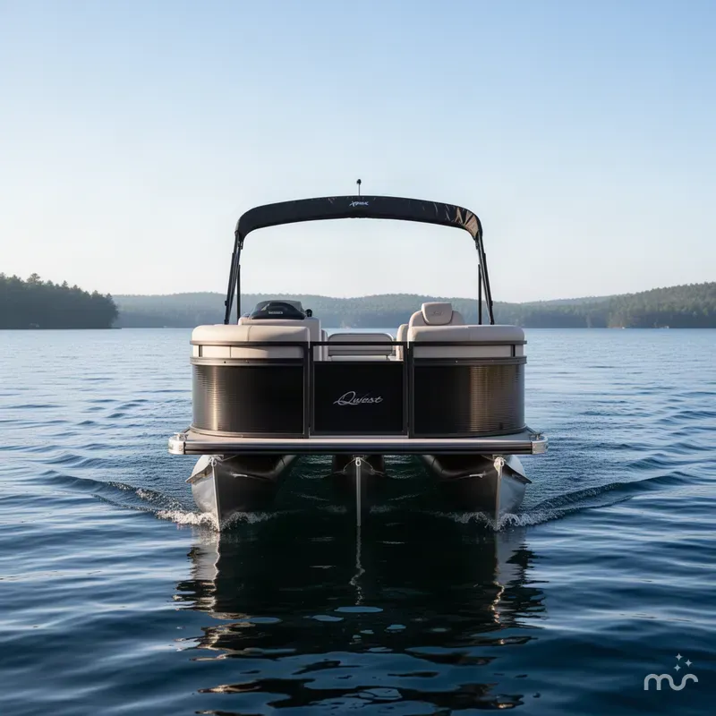 Slide: The Image of Apex Marine Qwest L818 Fish &60HP Honda 4Stroke 2023 - 2