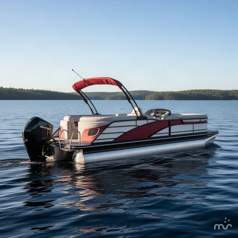 The Image of Bennington R 24 Quad Bench Bowrider 2022 - 0