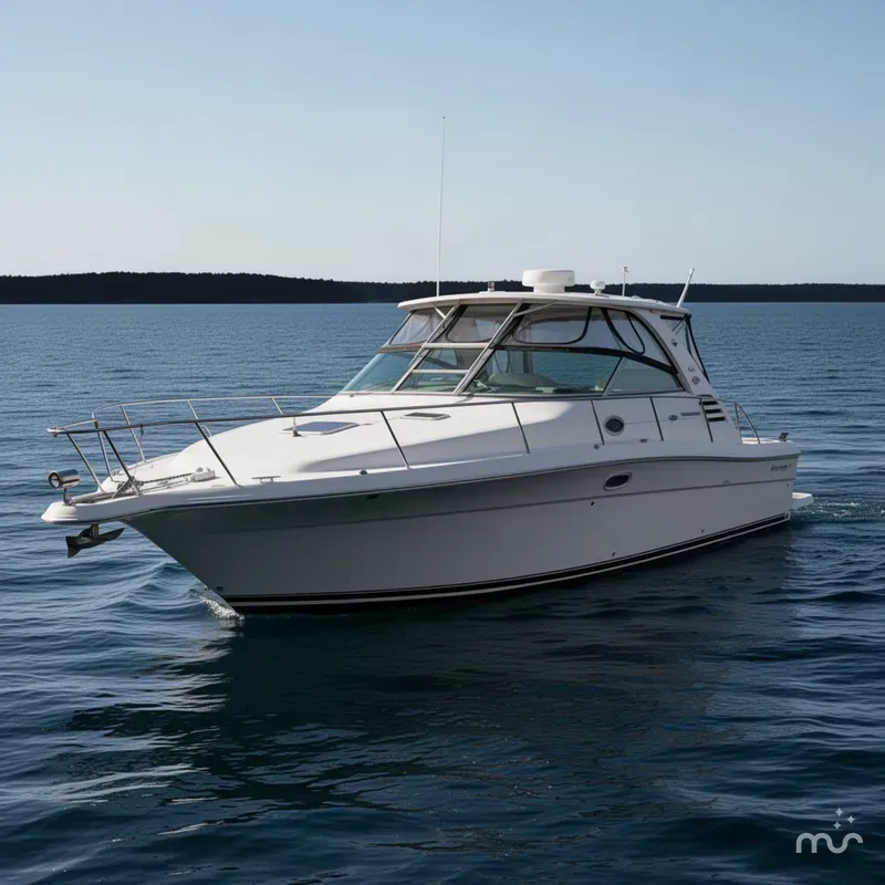 Slide: The Image of Sea Ray 340 Amberjack 2001 - 1