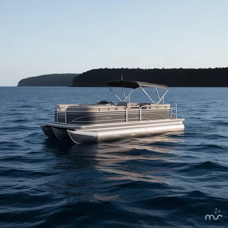 The Image of Sun Tracker Party Barge 20 DLX 2022 - 0