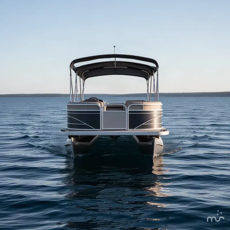 Slide: The Image of Sun Tracker Party Barge 20 DLX 2022 - 1