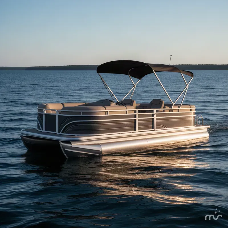 Slide: The Image of Sun Tracker Party Barge 20 DLX 2022 - 2