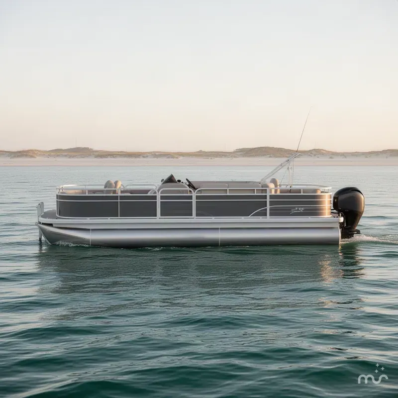 Slide: The Image of Sun Tracker Fishin' Barge 22 DLX 2025 - 1