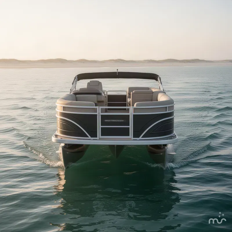 Slide: The Image of Sun Tracker Fishin' Barge 22 DLX 2025 - 2